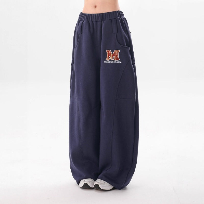 Women casual pants skirt fart curtain