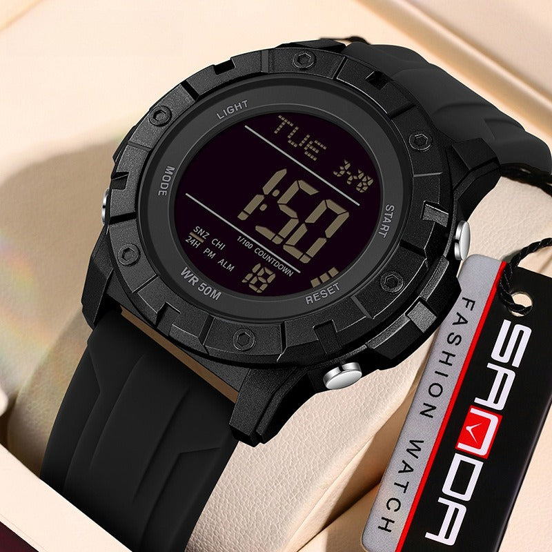 Men's Watches Multifunctional Sports Waterproof Electronic Watch