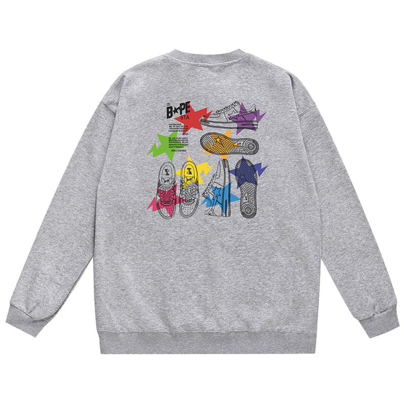 Bathing ape Crew neck sweatshirt