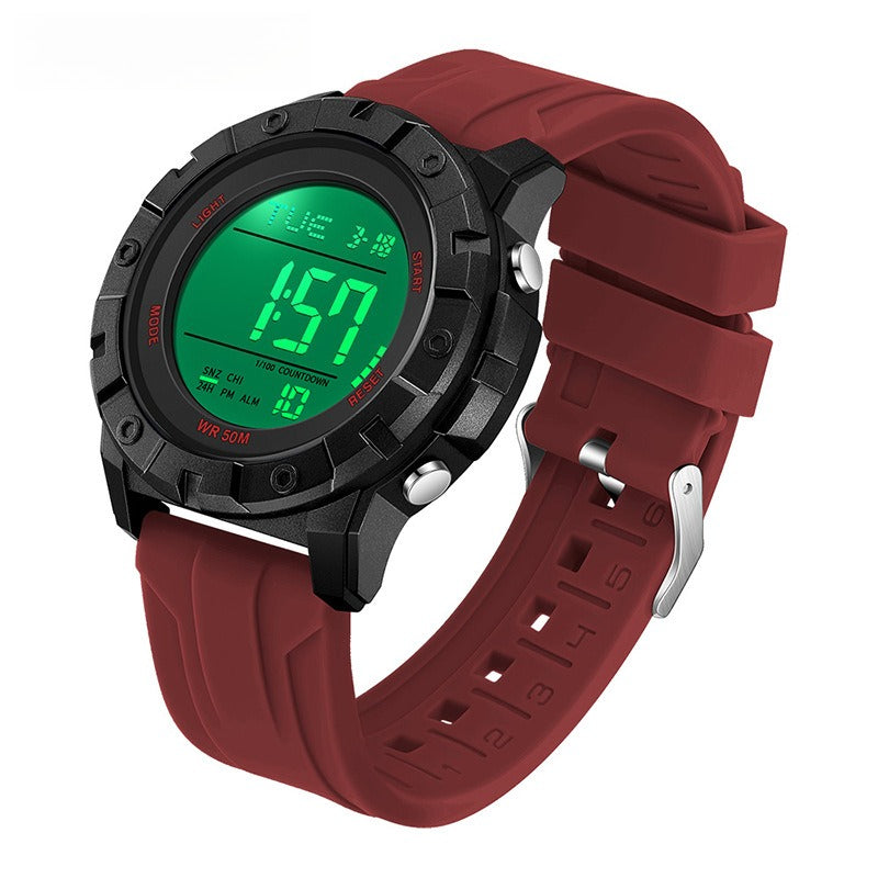 Men's Watches Multifunctional Sports Waterproof Electronic Watch