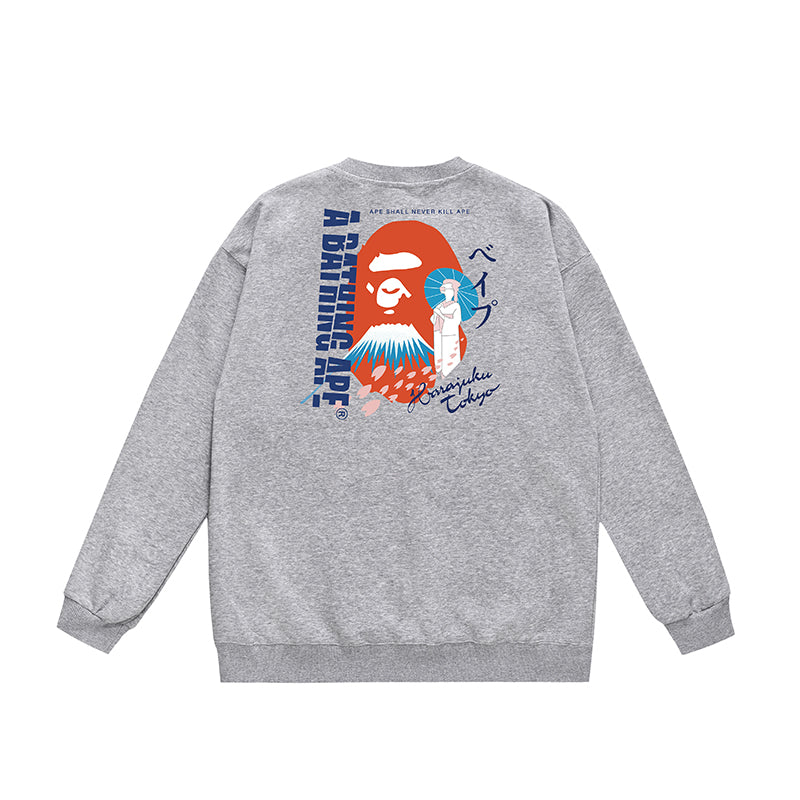 Bathing ape Crew neck sweatshirt