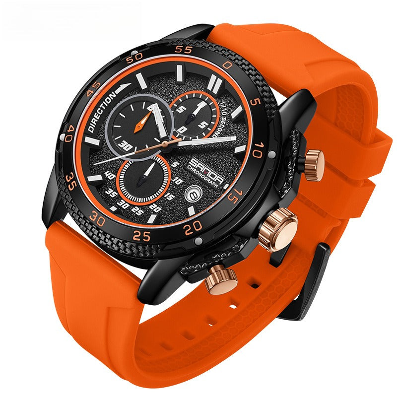 Men's Watches Multifunctional Luminous Waterproof Watch Quartz Watch