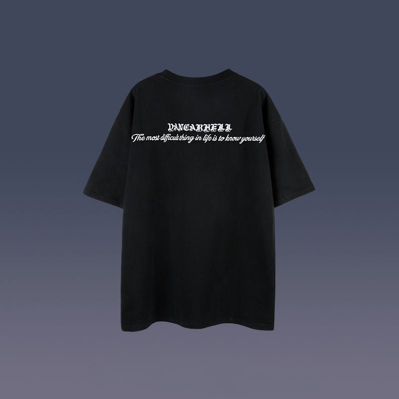 Men's T Shirts Printed Loose Short Sleeves