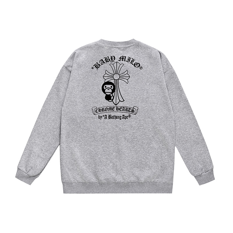 Bathing ape Crew neck sweatshirt