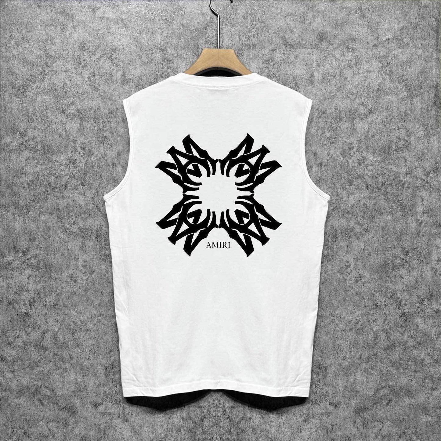 Amiri tank top with simple letter print