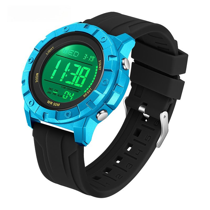 Men's Watches Multifunctional Sports Waterproof Electronic Watch