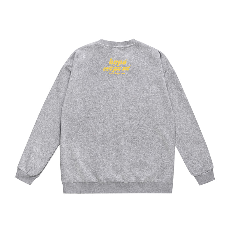 Bathing ape Crew neck sweatshirt