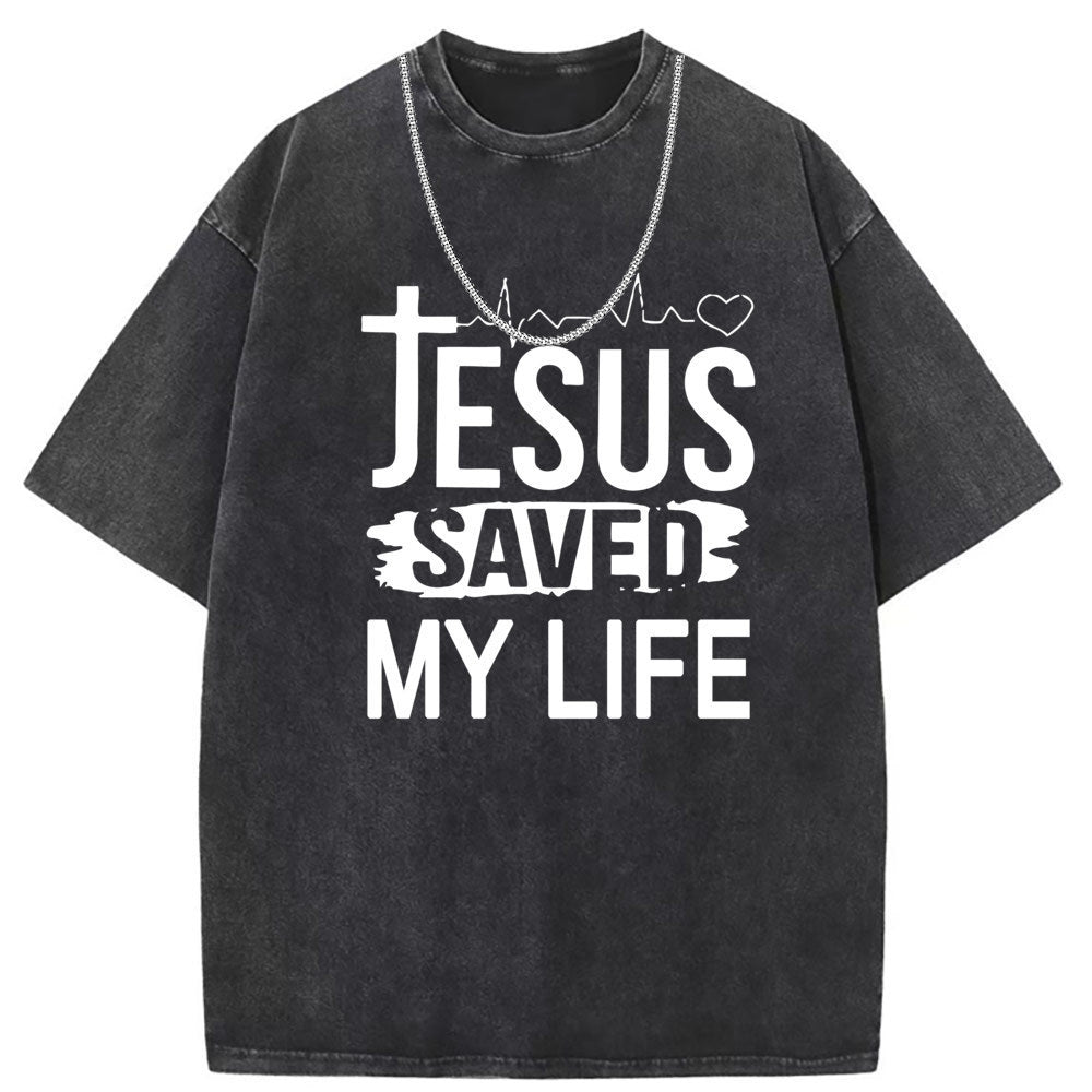 Men T Shirts Crew neck short sleeve T-shirt women washed and old