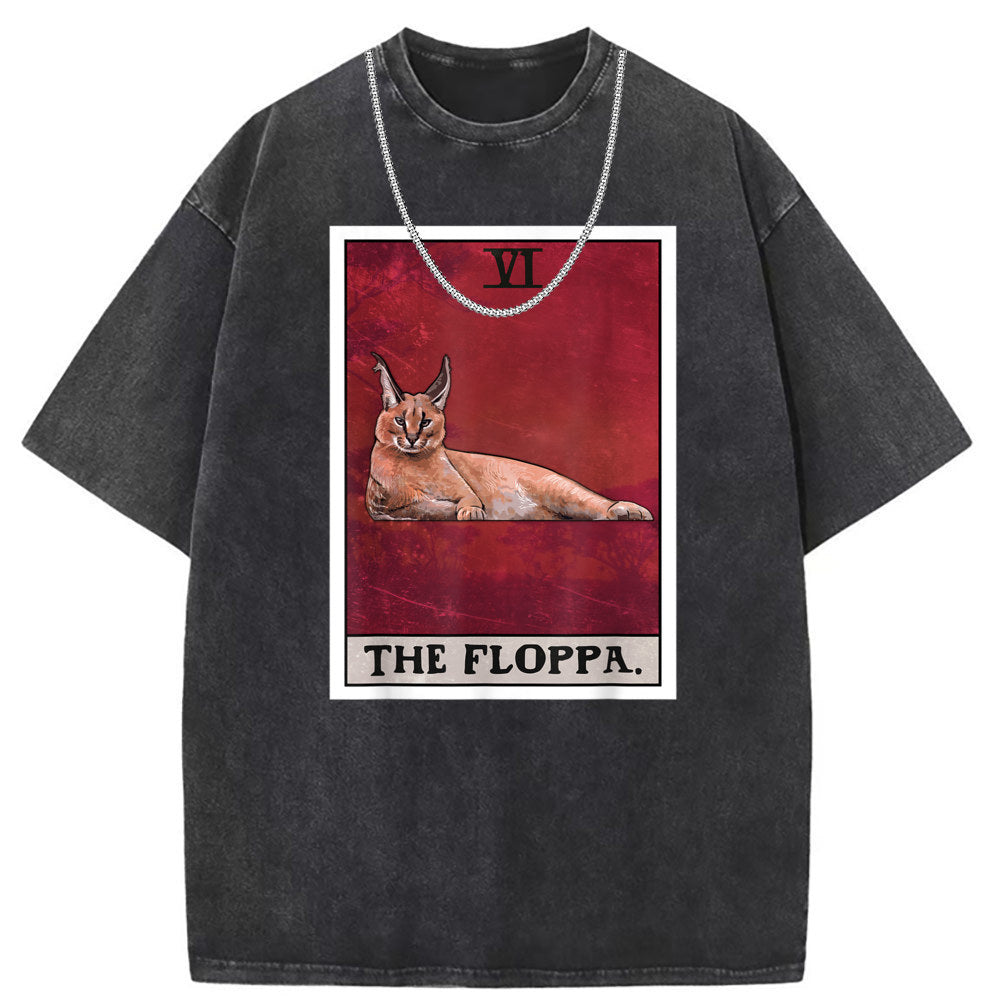 Men T Shirts Washed old punk short-sleeved T-shirt