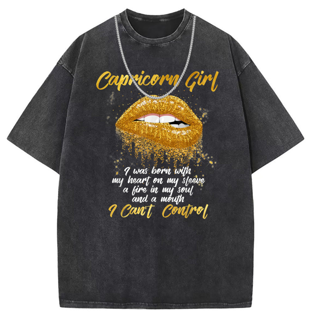 Men T Shirts Short Sleeve T-Shirt Washed Old Punk Loose
