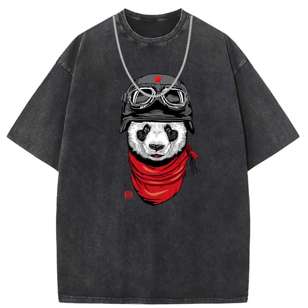 Men's T Shirts Cotton Crew Neck Short Sleeve T-Shirt Women's Washed and Old