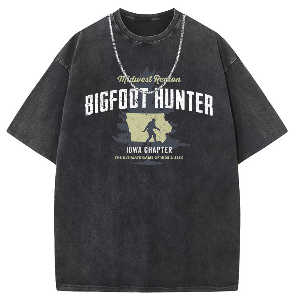 Men T Shirts Short Sleeve T-Shirt Women Washed Old American
