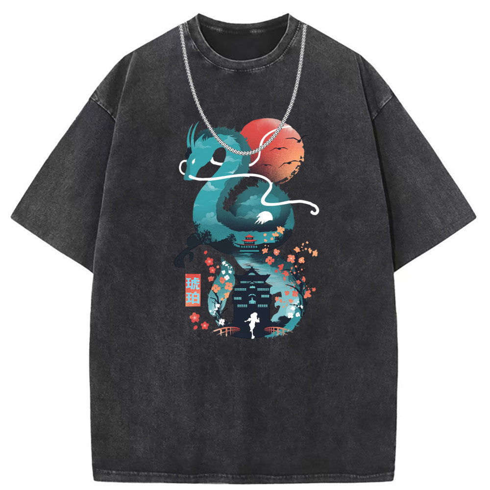 Mens T Shirts Punk Cotton Print