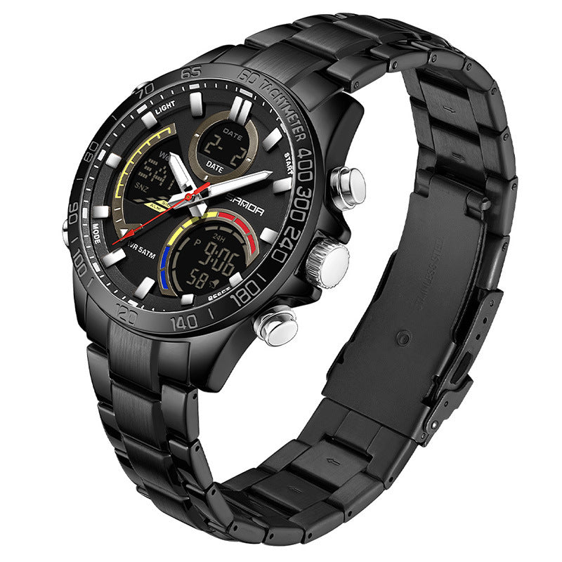 Men's Watches Multi-Function Dial Luminous Chronograph Watch