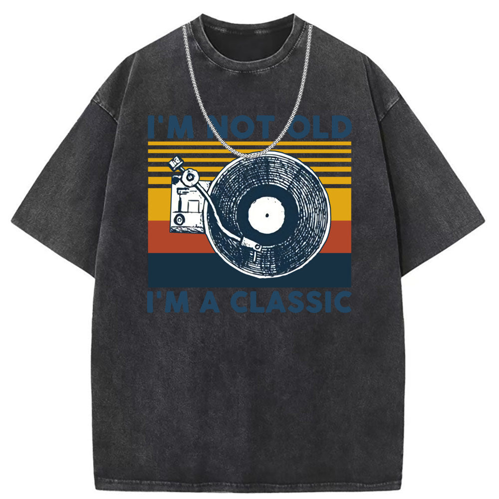 Men T Shirts Short Sleeve T-Shirts Men Old Punk