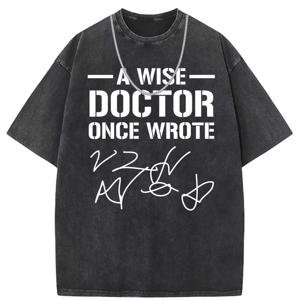 Men T Shirts Short Sleeve T-Shirt Women Washed Old American Street