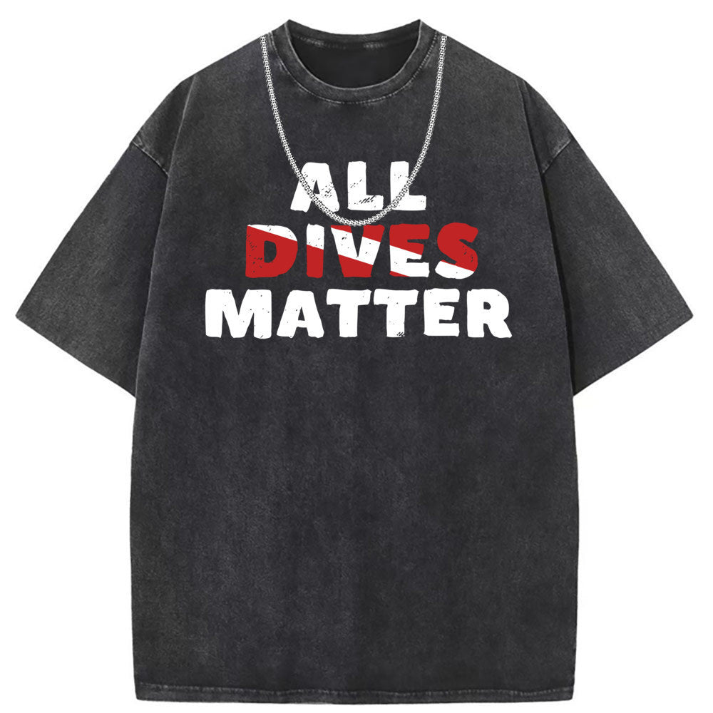 Men T Shirts Short-sleeved T-shirt women washed and old