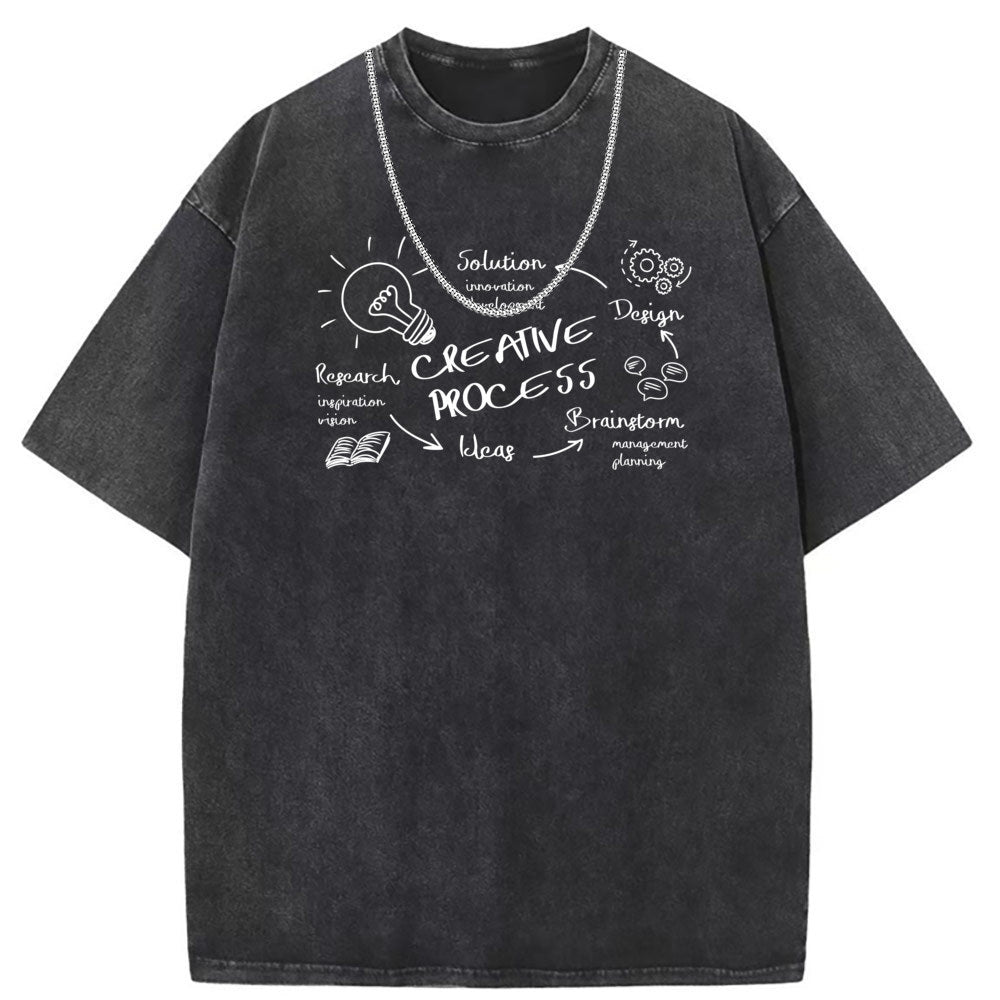 Men T Shirts Vintage vintage crew neck short sleeve t-shirt