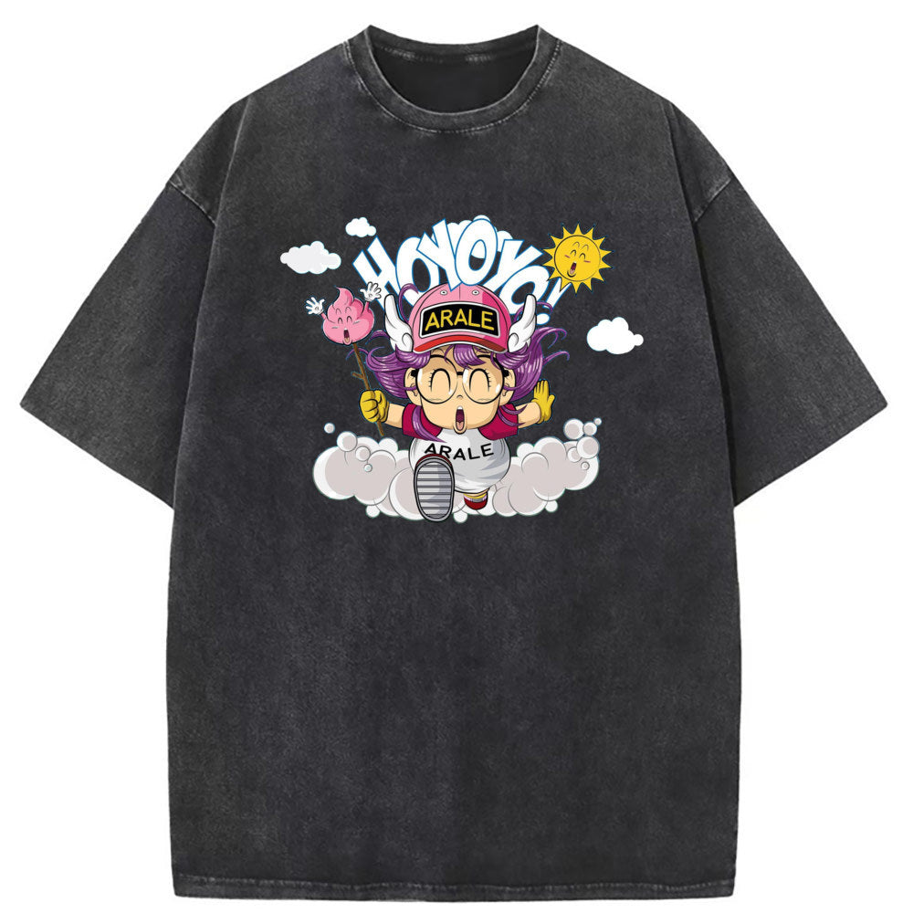Mens T Shirts Old Water Washing