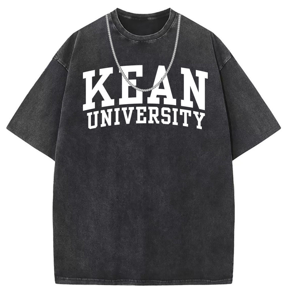 Men T Shirts Short Sleeve T-Shirt Washed Old Punk