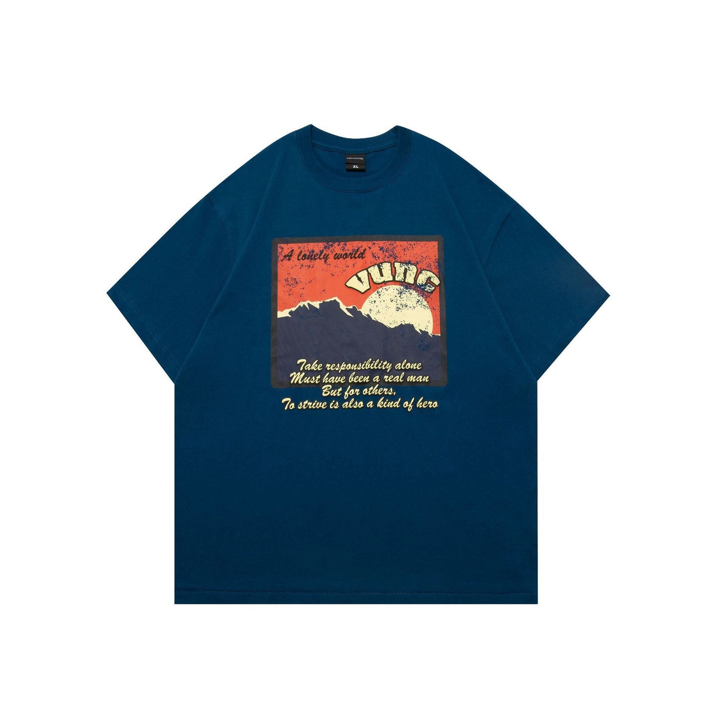 Men's T Shirts Printed T-Shirts Men's Cotton Short Sleeves