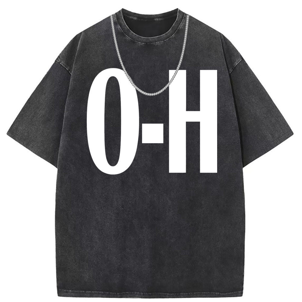 Men T Shirts Old vintage cotton short-sleeved T-shirt