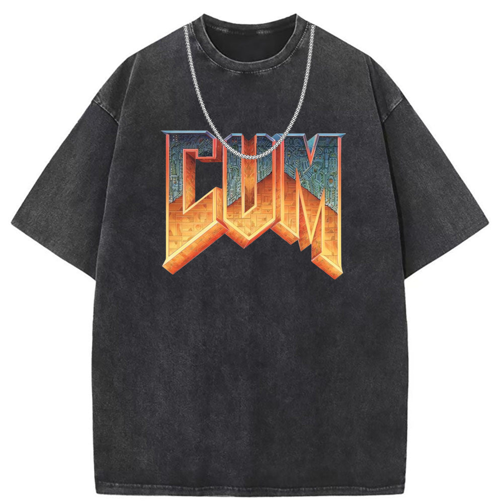 Mens T Shirts Short Sleeve T-Shirt Large Size