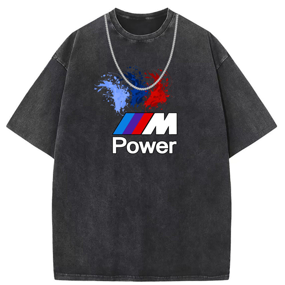 Mens T Shirts Cotton Printed Short Sleeves