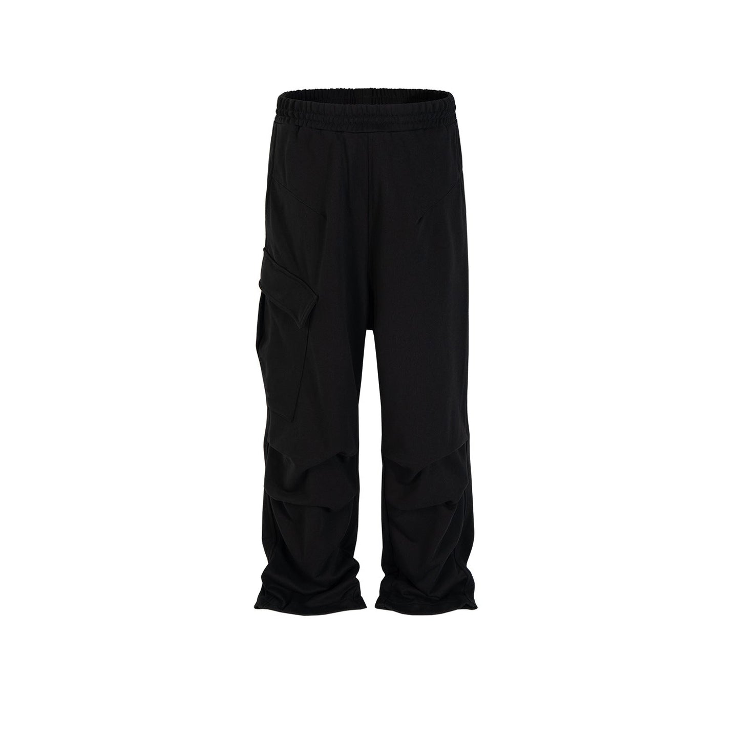 MIJKO Men Vintage Pants Large Pocket Casual Pants