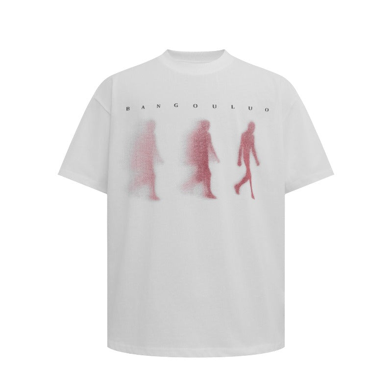 Men's t-shirts: american streetwear summer unisex premium graphic tee - relaxed fit short sleeve