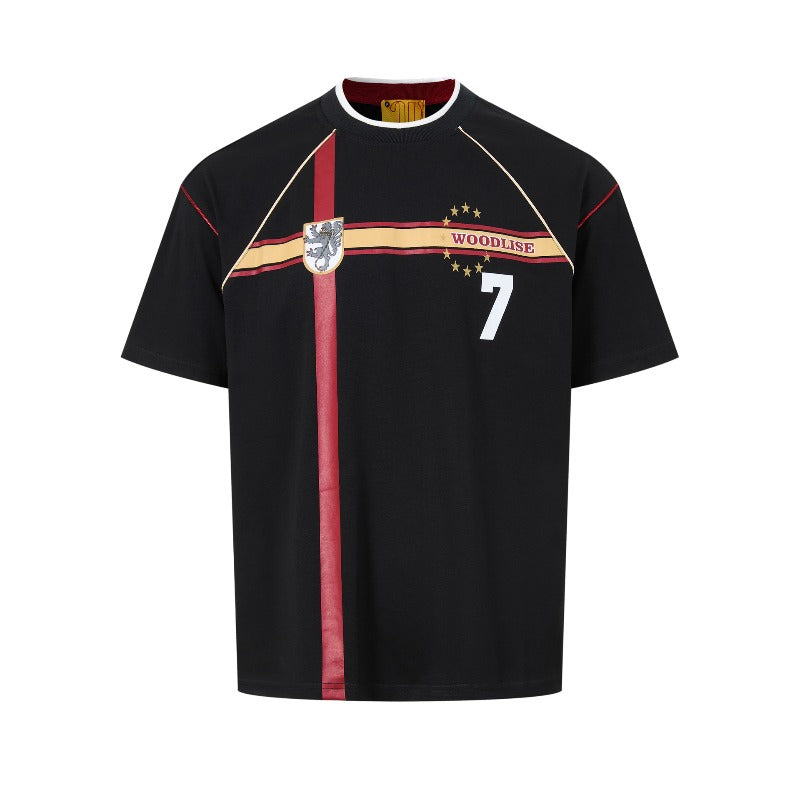 Men's t-shirts: wt american street style, unisex, high-end, summer creative jersey design, men's slightly loose-fit short-sleeve t-shirt