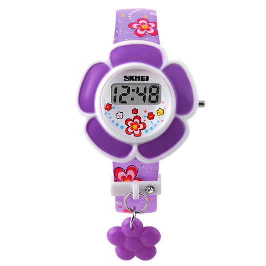 Children's Watch Fashion Flower Shape