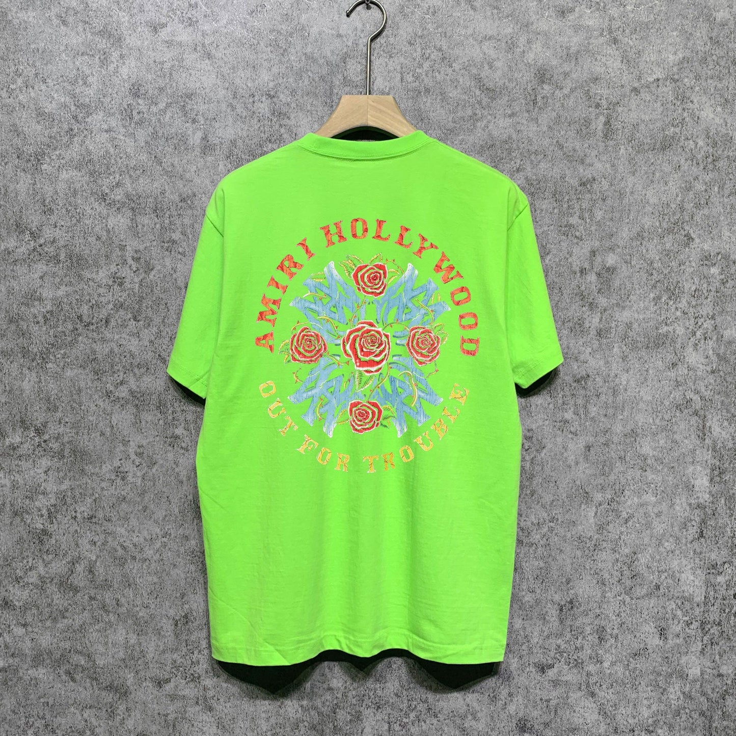 Amiri t shirts floral print short sleeve