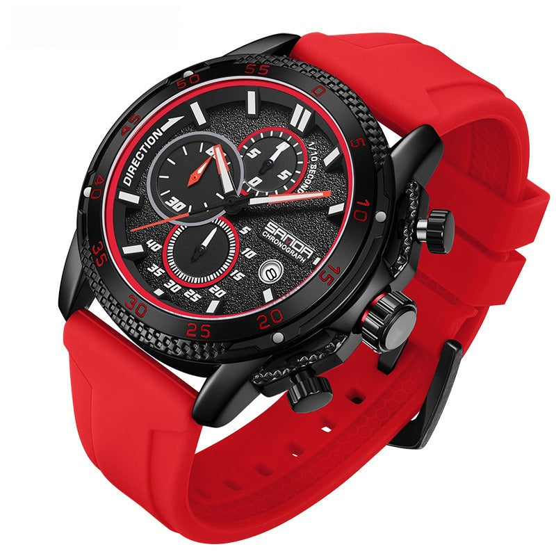 Men's Watches Multifunctional Luminous Waterproof Watch Quartz Watch