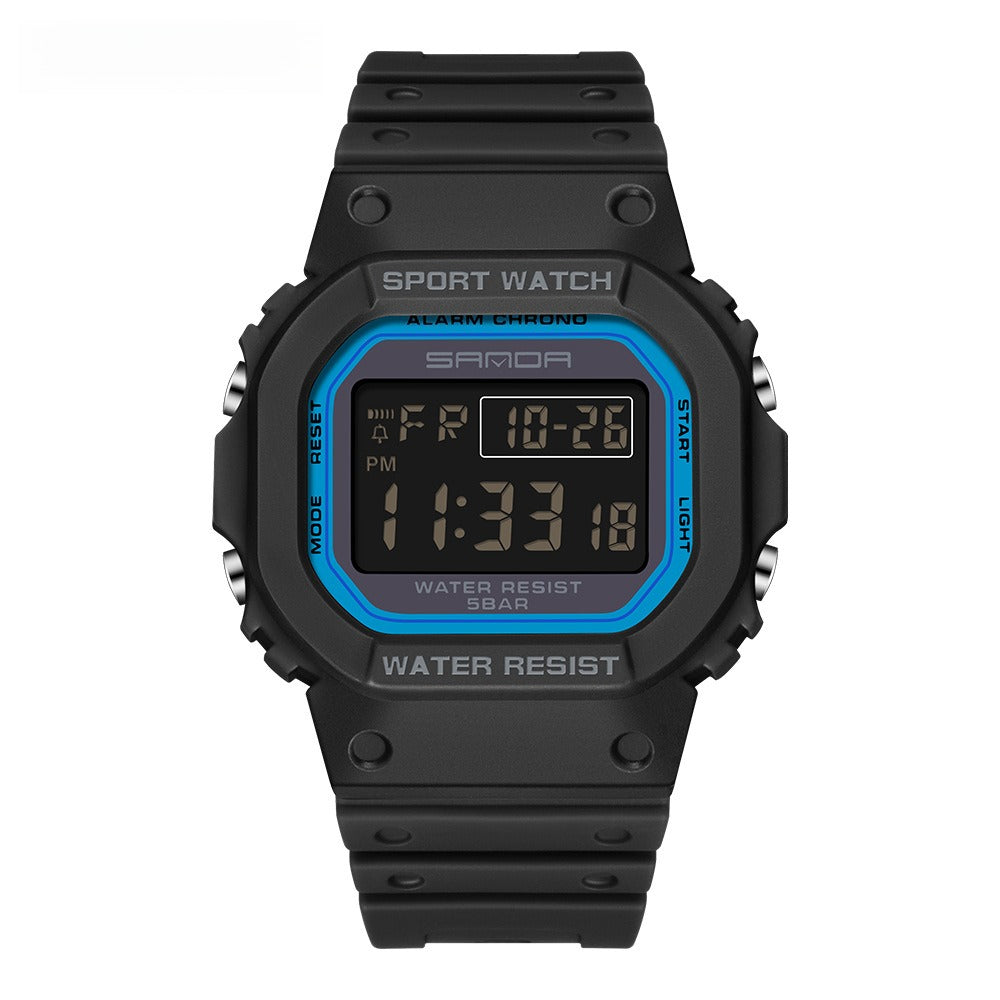 Men's Watches Electronic Movement Waterproof Sports Watch