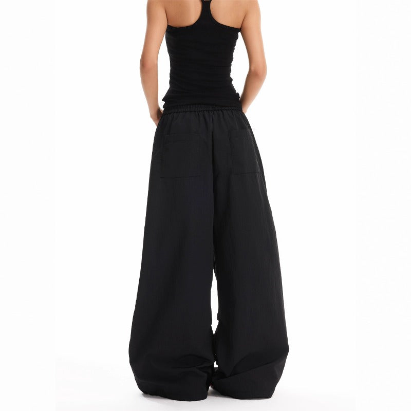 Women casual pant flag digital printingloose