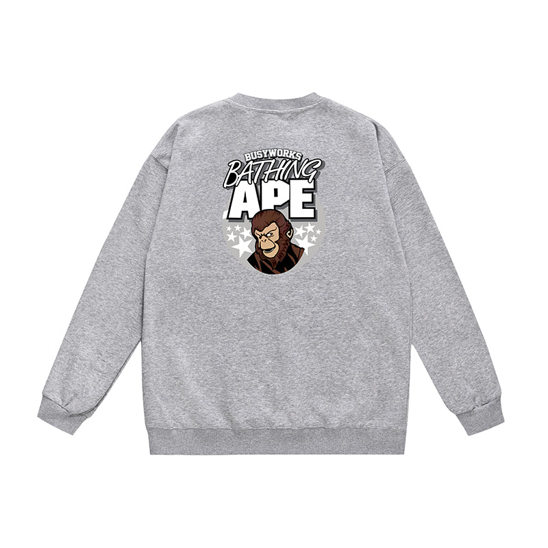 Bathing ape Crew neck sweatshirt