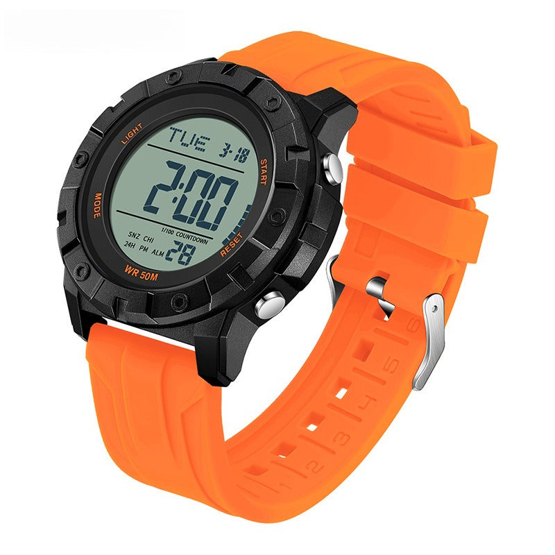 Men's Watches Multifunctional Sports Waterproof Electronic Watch