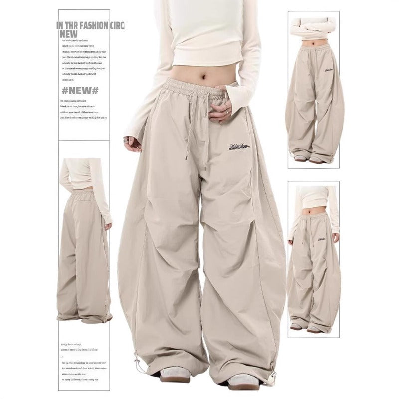 Womens casual pants retro womens summer loose