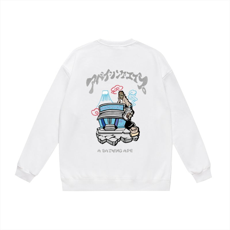 Bathing ape Crew neck sweatshirt