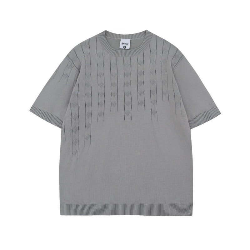Men t shirts retroloose crew neck