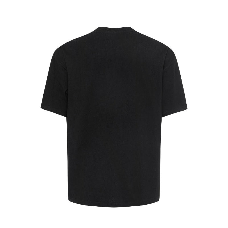 Men's t-shirts: american street style summer unisex hand-painted letter design, men's loose fit premium short sleeve tee
