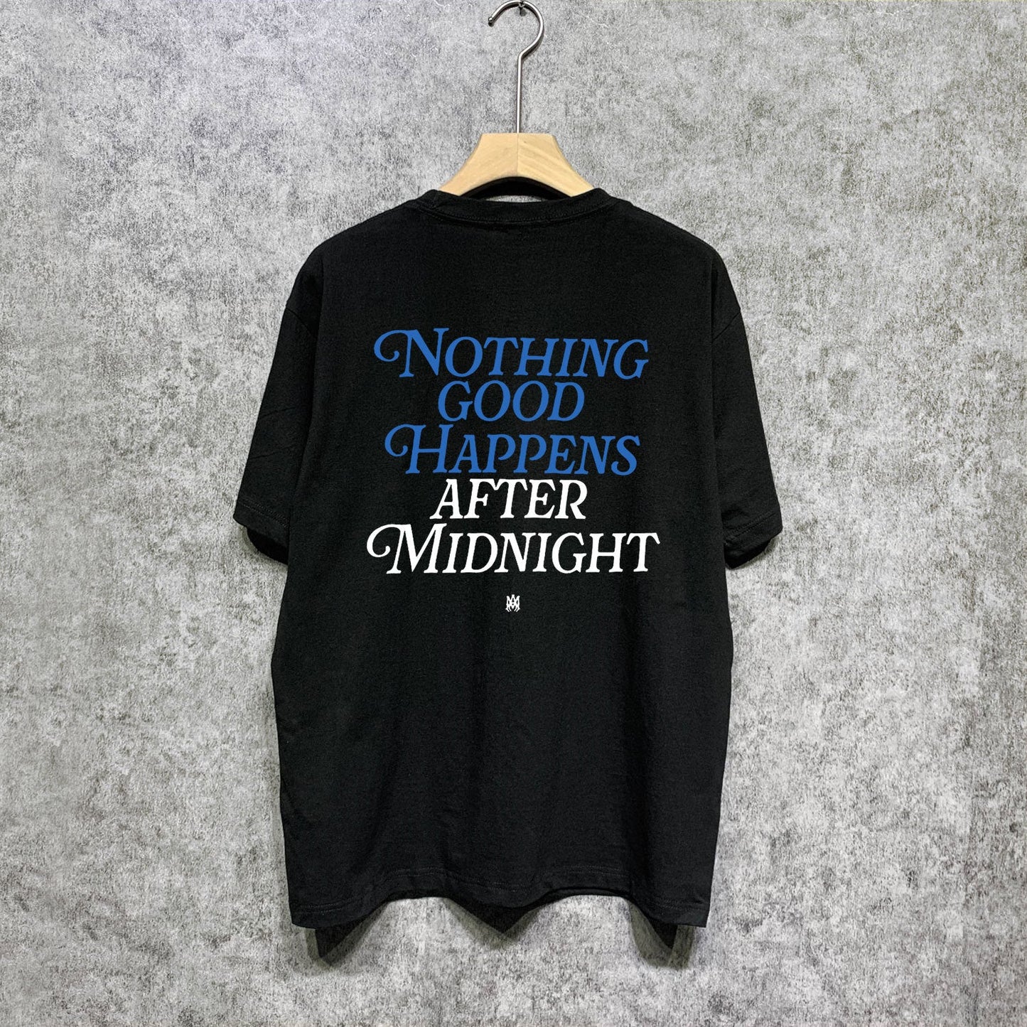 Amiri t shirts earth letter printing short sleeve