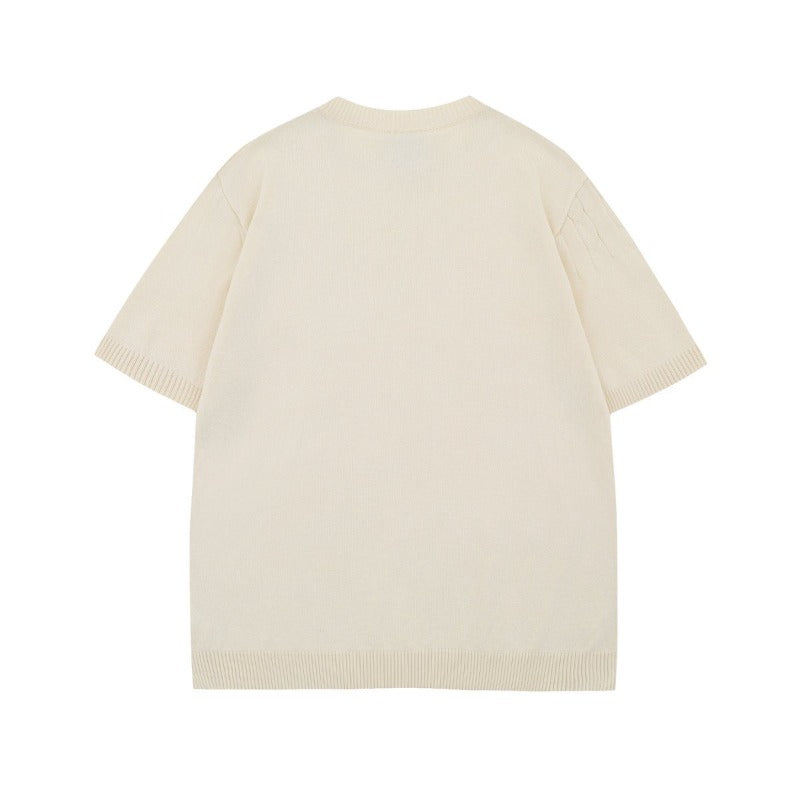 Men t shirts retroloose crew neck
