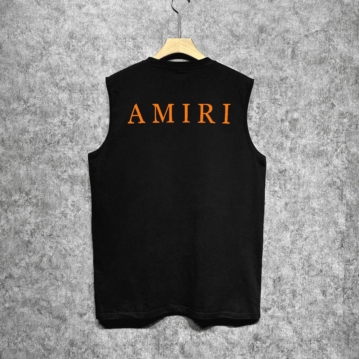 Amiri tank top spider letter printing