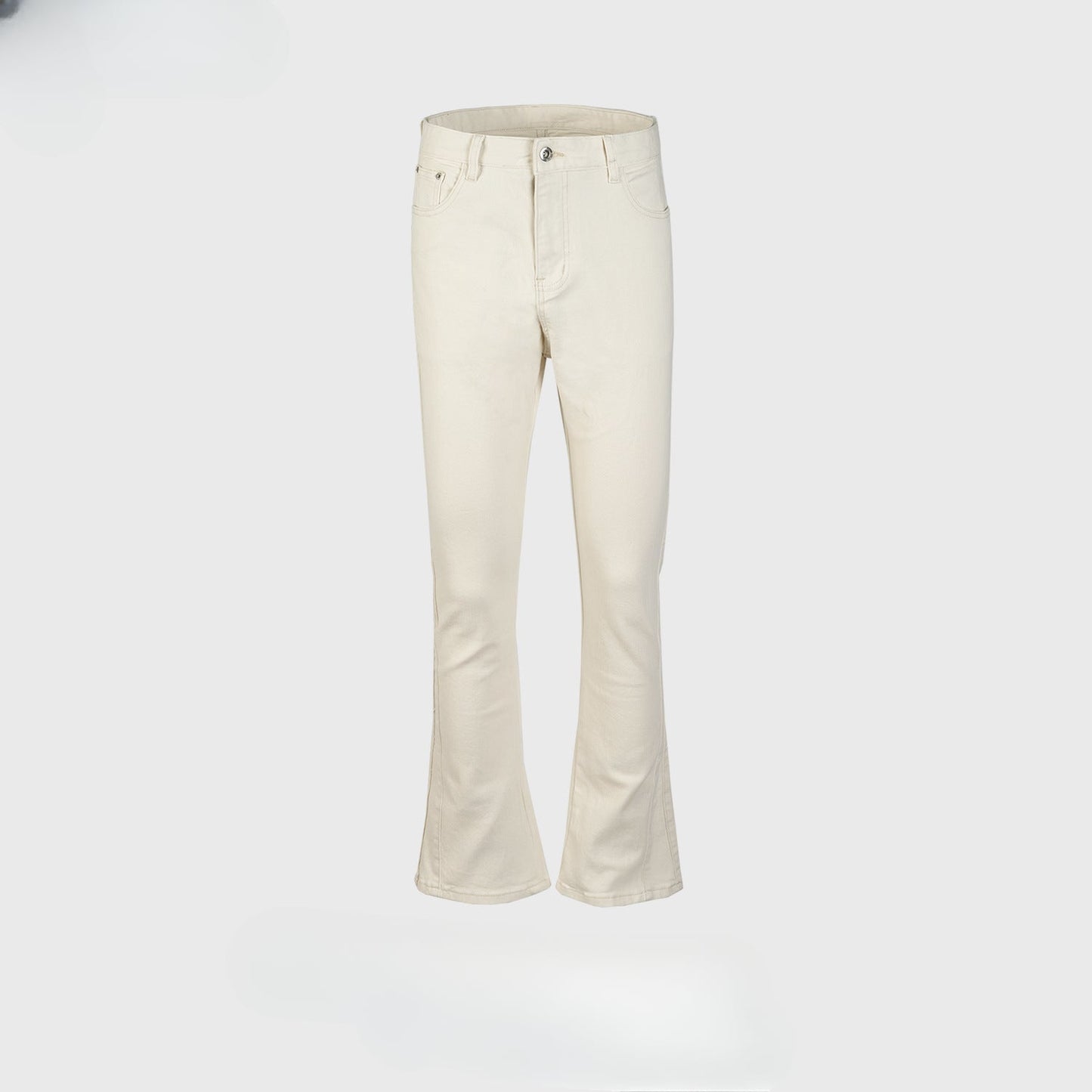 MIJKO Men Vintage Pants MIJKO Women's Men's Spring Pants Splicing Washed Slim Jeans