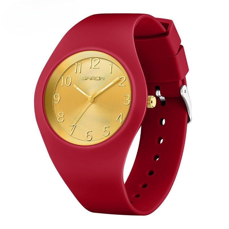 Men's watches sanda waterproof thin and light