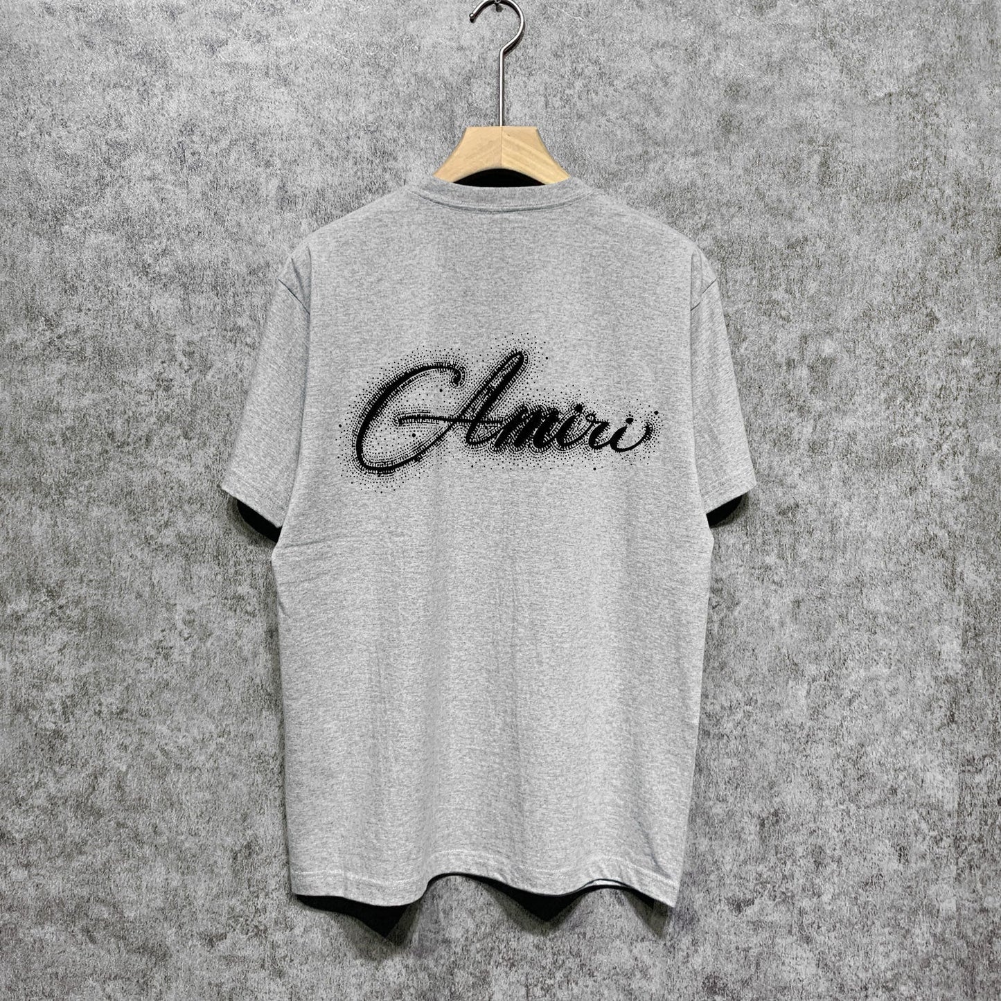 Amiri t shirts gypsophila printing short sleeve