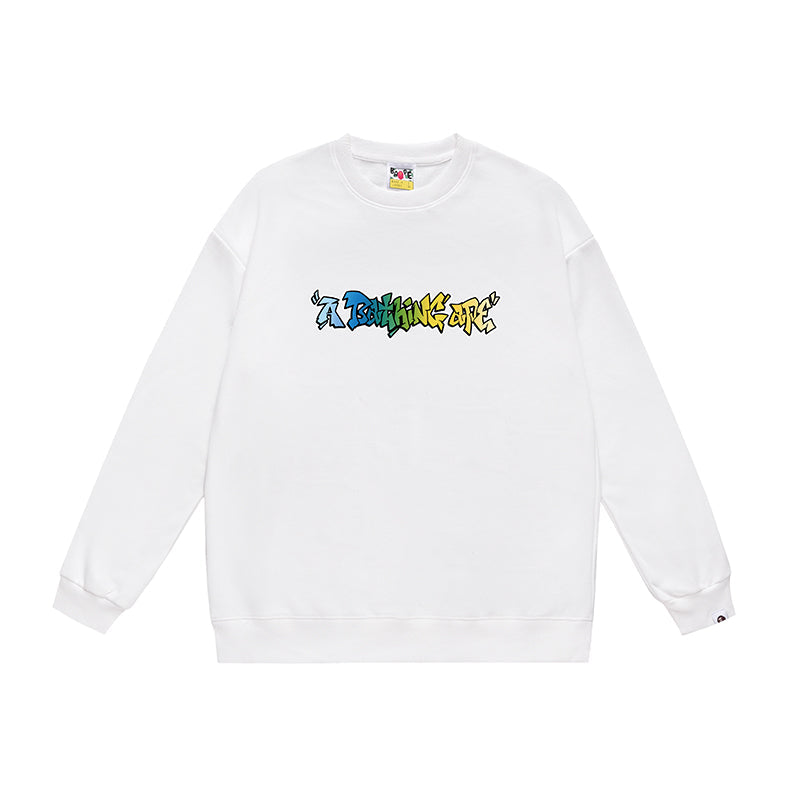 Bathing ape Crew neck sweatshirt