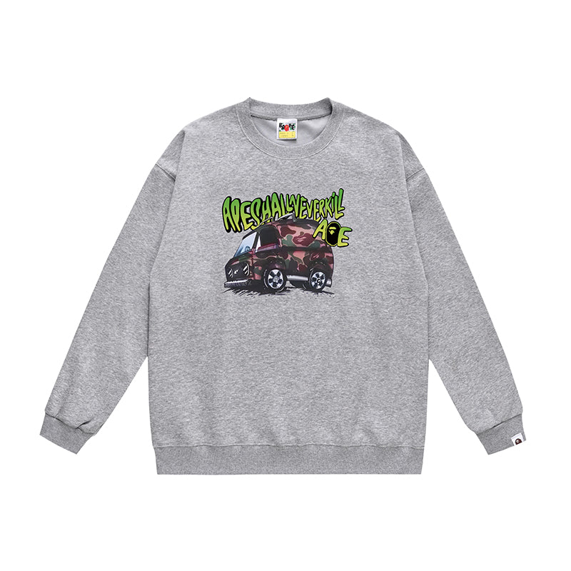Bathing ape Crew neck sweatshirt